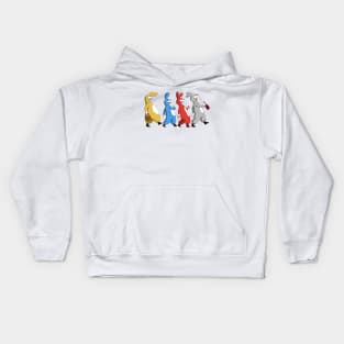 Roy, Max, Rick, Ben Happy Pascua Kids Hoodie